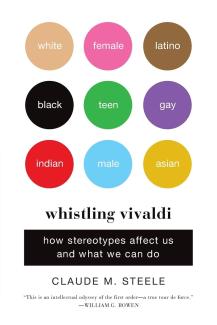 book cover with nine multi-colored circles in a gird with each listing a different ethnicity