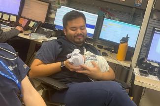 Joseph with Baby 